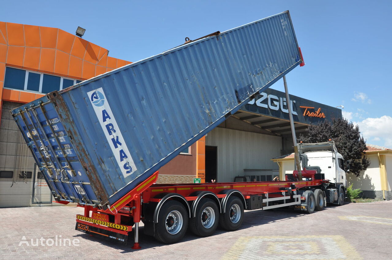 Venta De Semirremolque De Contenedores OZGUL Tipping Container Trailer