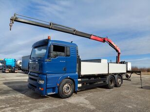 MAN TGA 26.430 LL s HR FASSI F150A.23 6x2-2 camión caja abierta