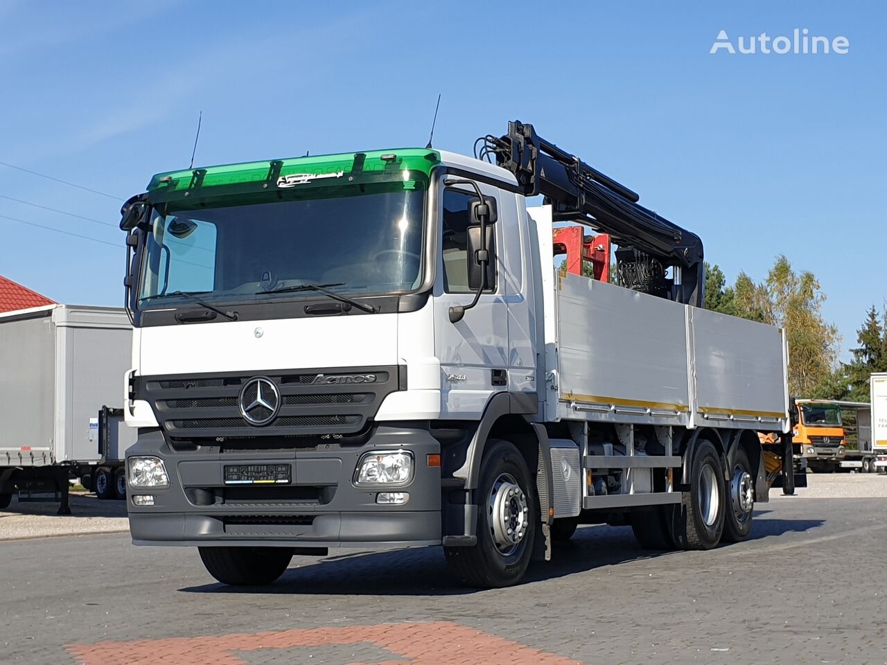 Mercedes-Benz Actros 2541  camión caja abierta