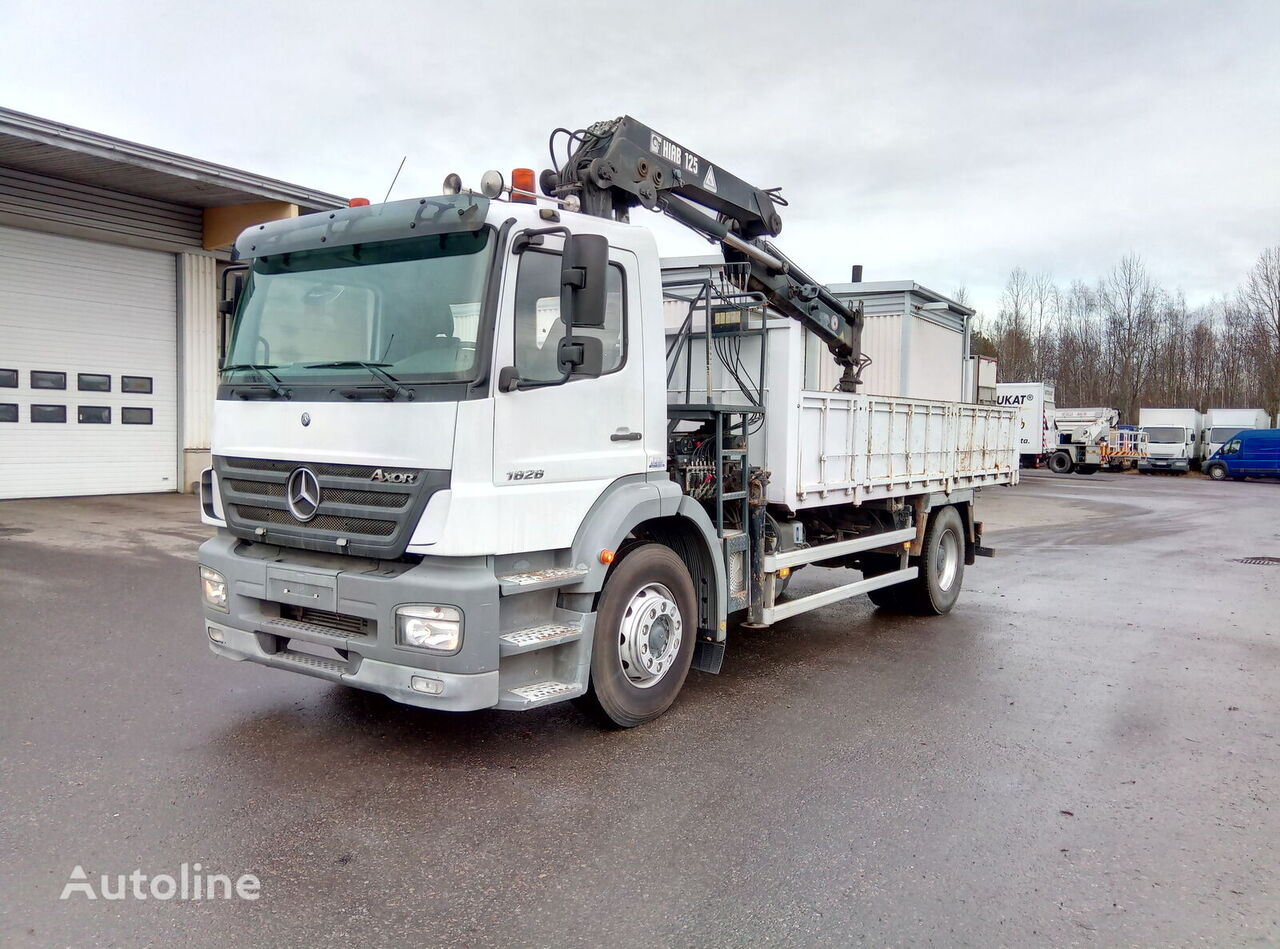 Mercedes-Benz Axor 1828K camión caja abierta