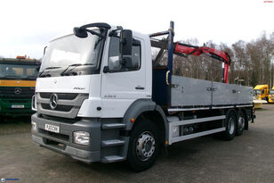 Mercedes-Benz Axor 2529 6x2 RHD + Fassi F110 crane camión caja abierta