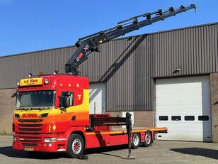 Scania G440 / Hiab 422E-7 HiPro kraan / 7 x uitschuifbaar / Euro5 / Man camión caja abierta