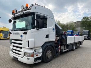 Scania R440 6x2 EURO5 SKRZYNIA Z HDS PALFINGER PK40002 EH camión caja abierta