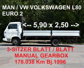 Volkswagen L80  camión caja abierta