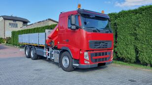 Volvo FH13 500 6x4 Flatbed Crane HMF 2820 K3 camión caja abierta