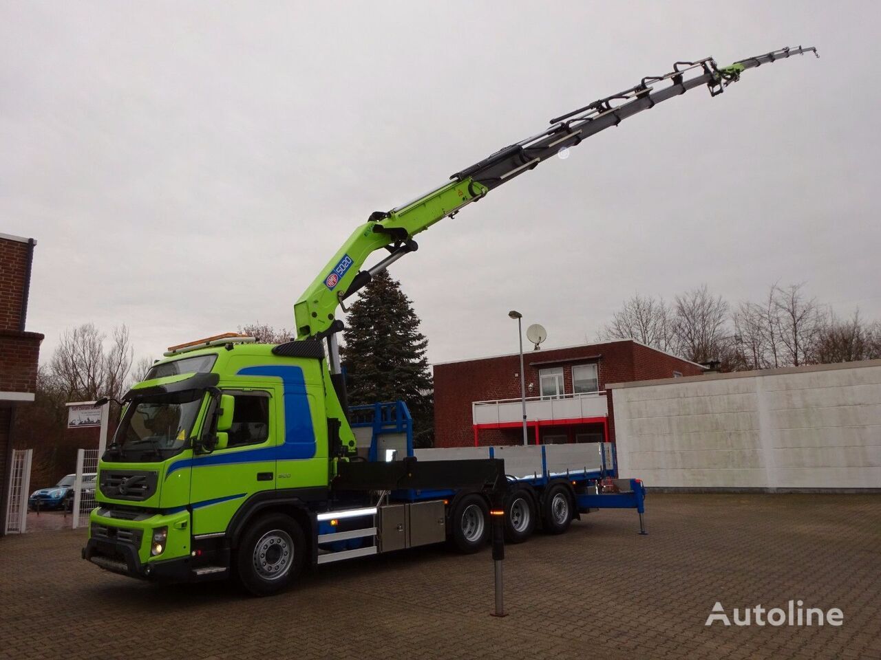 Volvo FMX 500 camión caja abierta