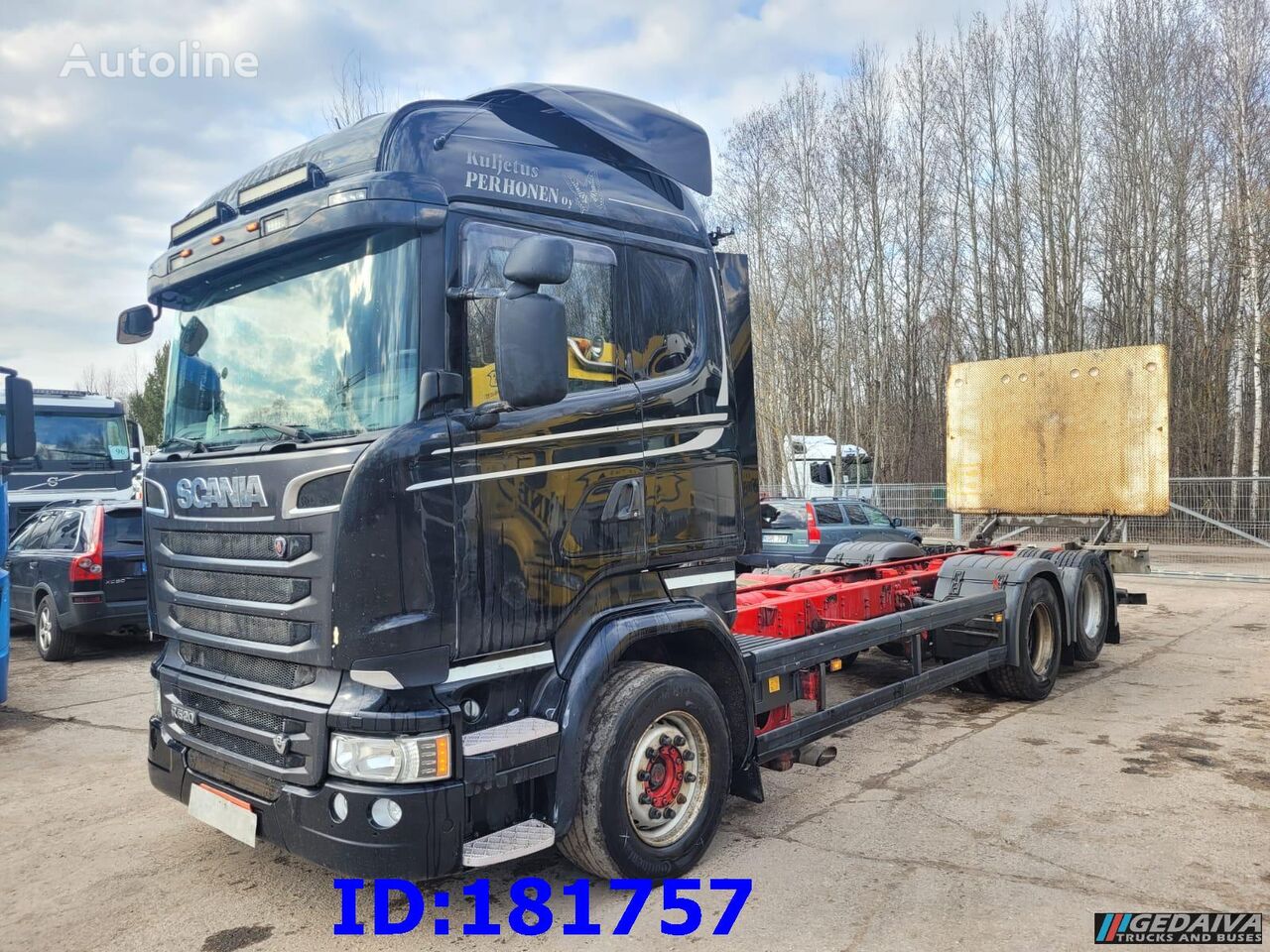 Scania R520 6x2 Euro6 camión chasis