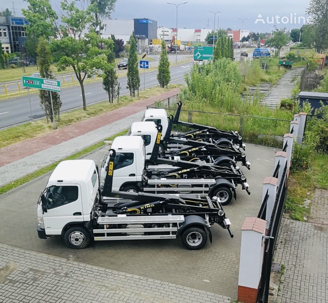 Mitsubishi Fuso 9C18 + KING HZ6R Hooklift camión con gancho nuevo