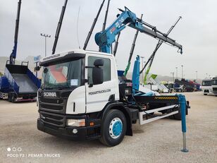 Scania P 280 GRUA HIAB MULTILIFT 18T 4x2 EURO 6 camión con gancho