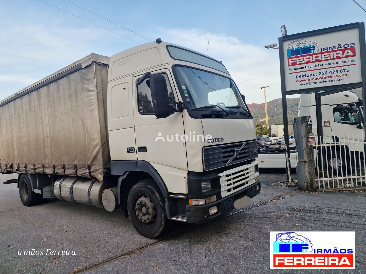 Volvo Fh 420 4x2 2001 camión con lona corredera