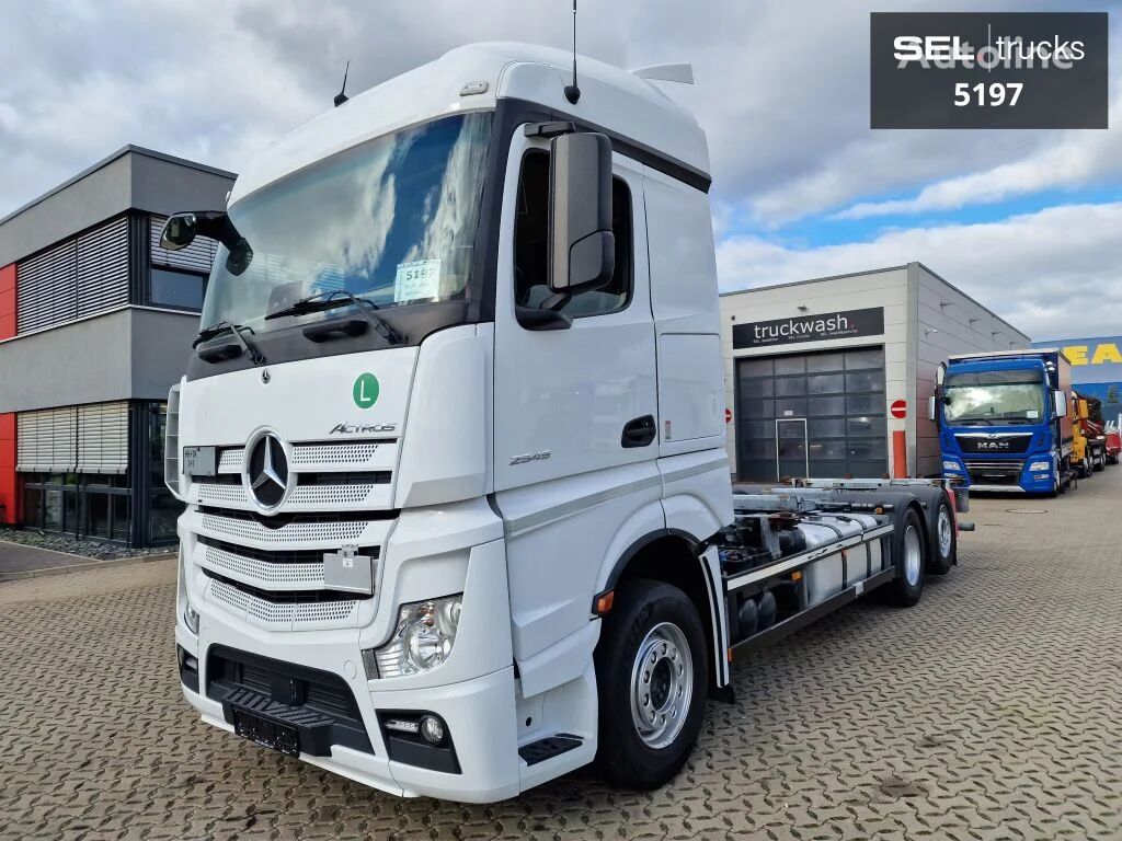 Mercedes-Benz Actros 2545 LKW VOITH Retarder / Lenkachse / Liftachse camión de contenedores