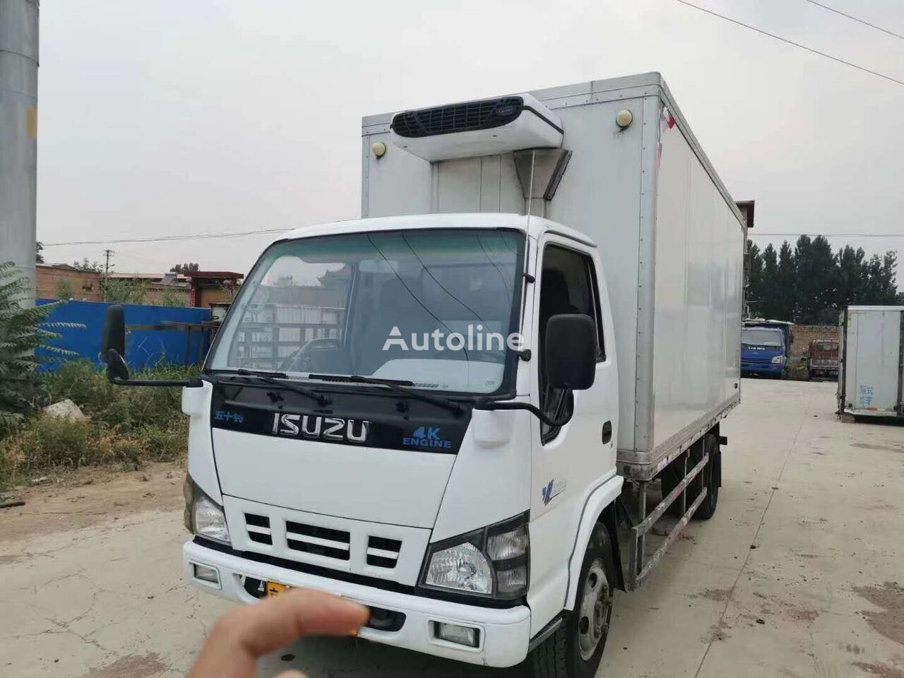 Isuzu camión frigorífico