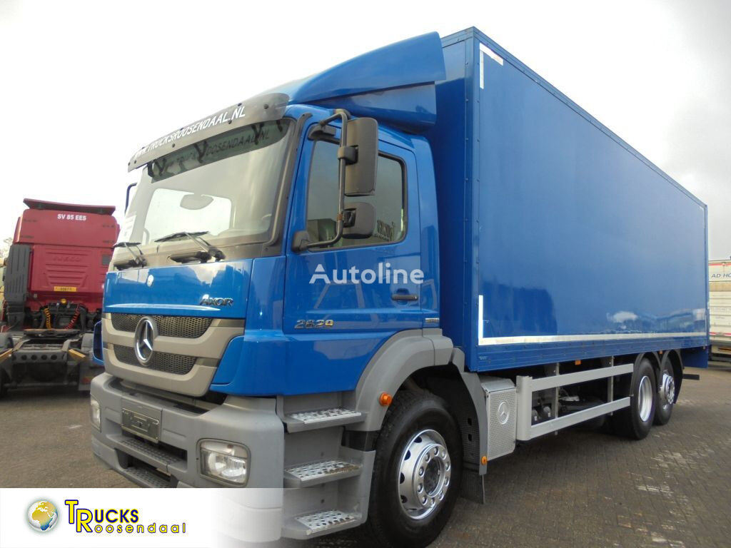 Mercedes-Benz AXOR 2629 + Euro 5 + Dhollandia lift camión furgón