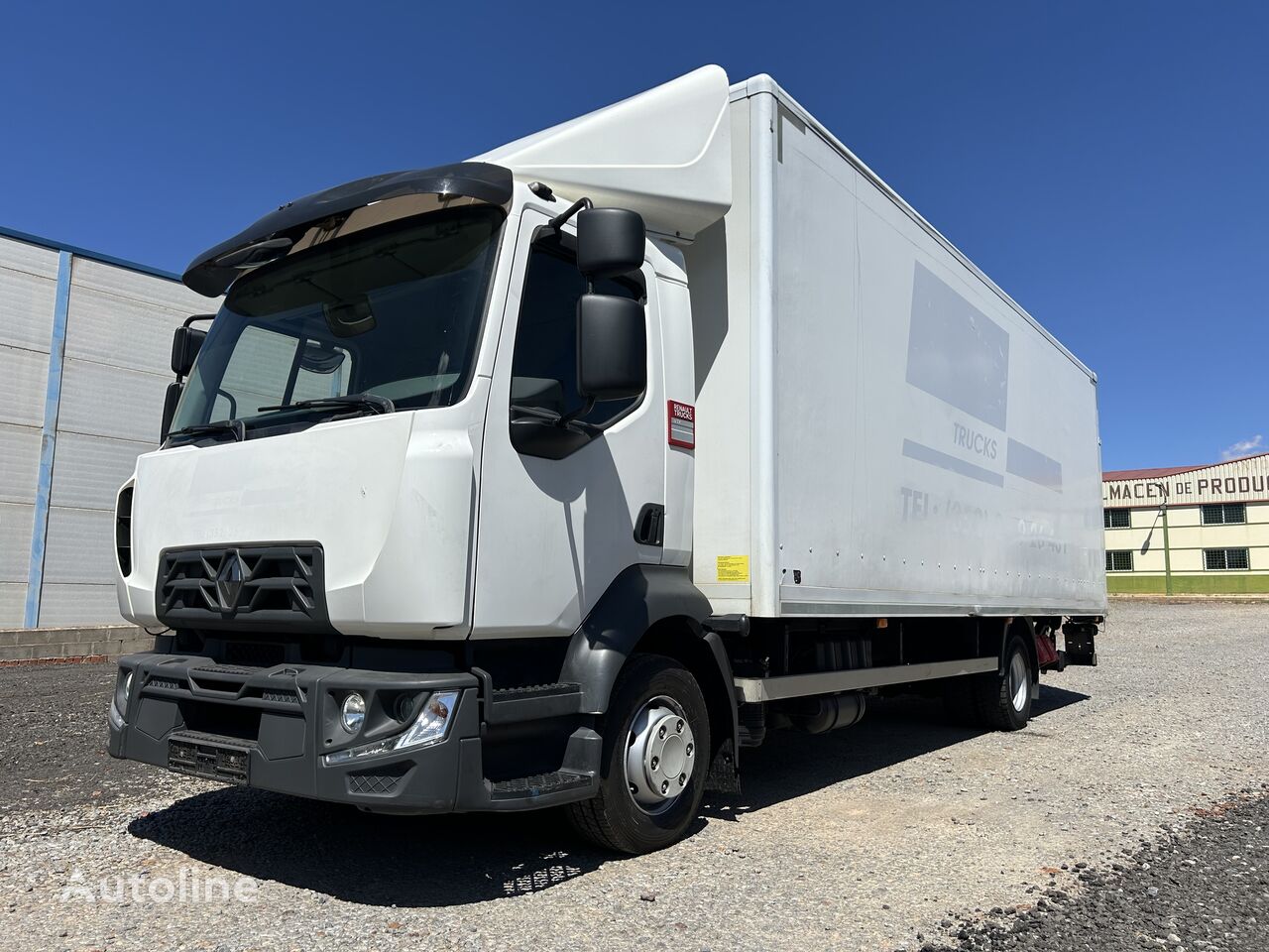 Renault D210 camión furgón
