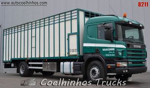 Scania 124G 420 camión para transporte de ganado
