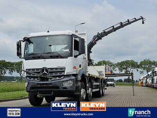 Mercedes-Benz AROCS 3240 hiab228es5 camión plataforma siniestrado