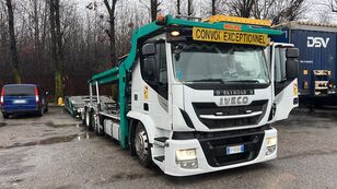 IVECO camión portacoches + remolque portacoches