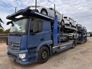 Mercedes-Benz Actros 1843  camión portacoches + remolque portacoches