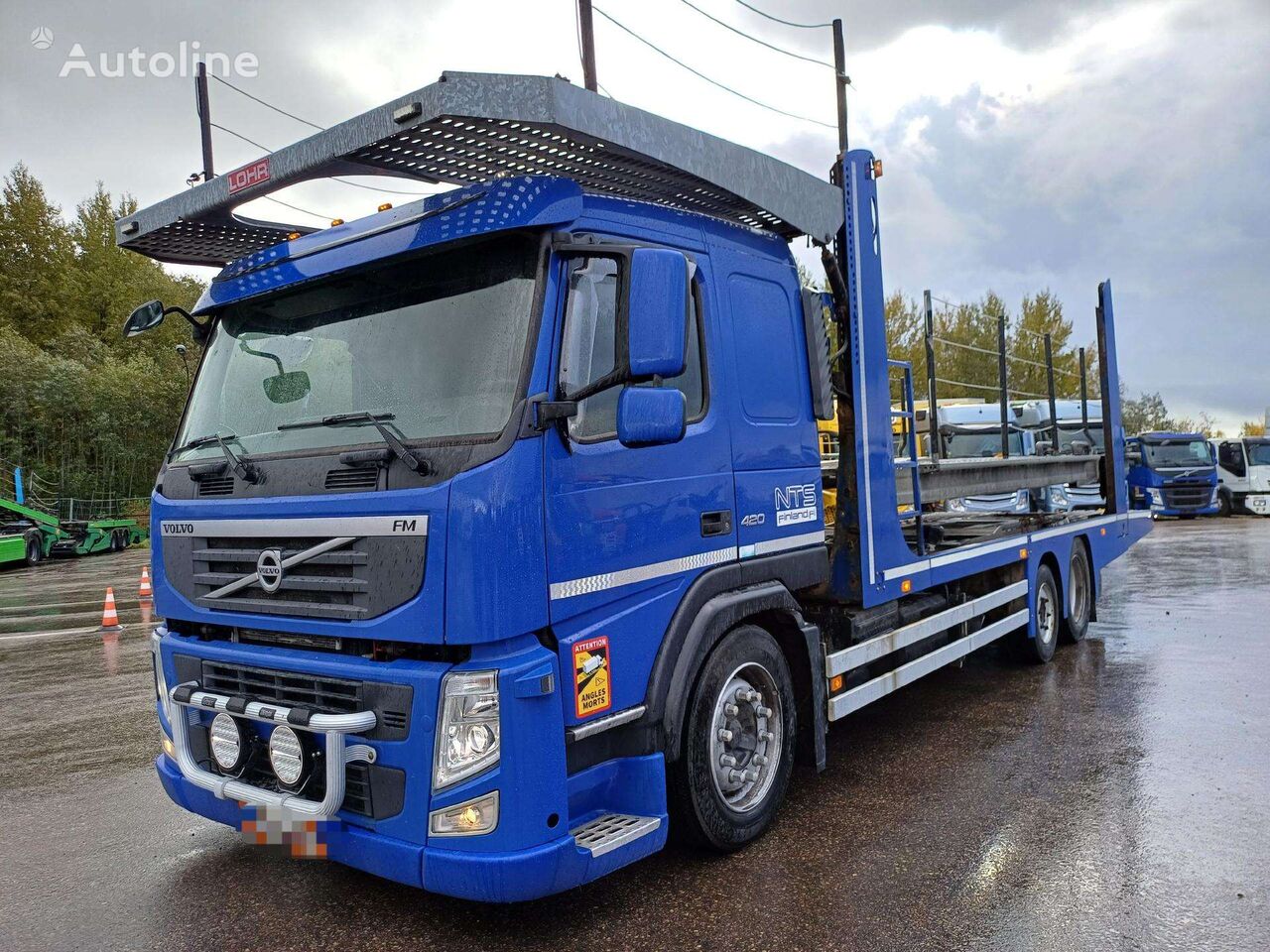 Volvo FM420 camión portacoches