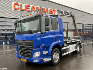 DAF FA CF 400 Euro 6 Leebur 14 portaalarmsysteem camión portacontenedores