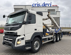 Volvo FMX 500 8x2 R X-Track Hydrodrive M-TEC Silosteller camión portacontenedores