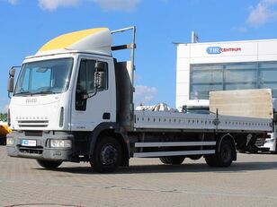 IVECO EUROCARGO ML120E18, HYDRAULIC FRONT, SIDE camión toldo