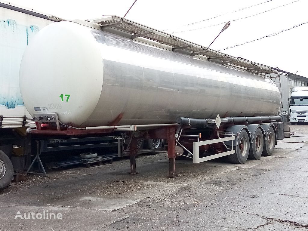 HEINE WANGEN-TANKSATTEL/CHEMIE /ADR-L4BH ,4 Kammer- 30000 l cisterna química