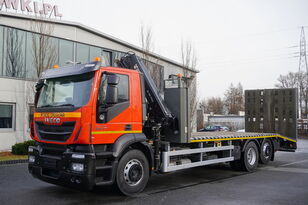 IVECO Stralis 360 EEV 6×2 / HIAB XS 166 E-2 HIDUO / PILOT grúa portacoches