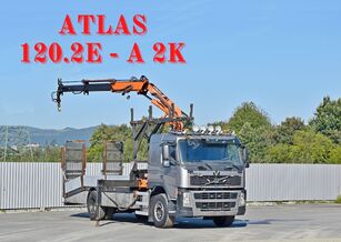 Volvo FM 340 * Abschleppwagen 6,10m*ATLAS120.2E-A2K/FUNK grúa portacoches