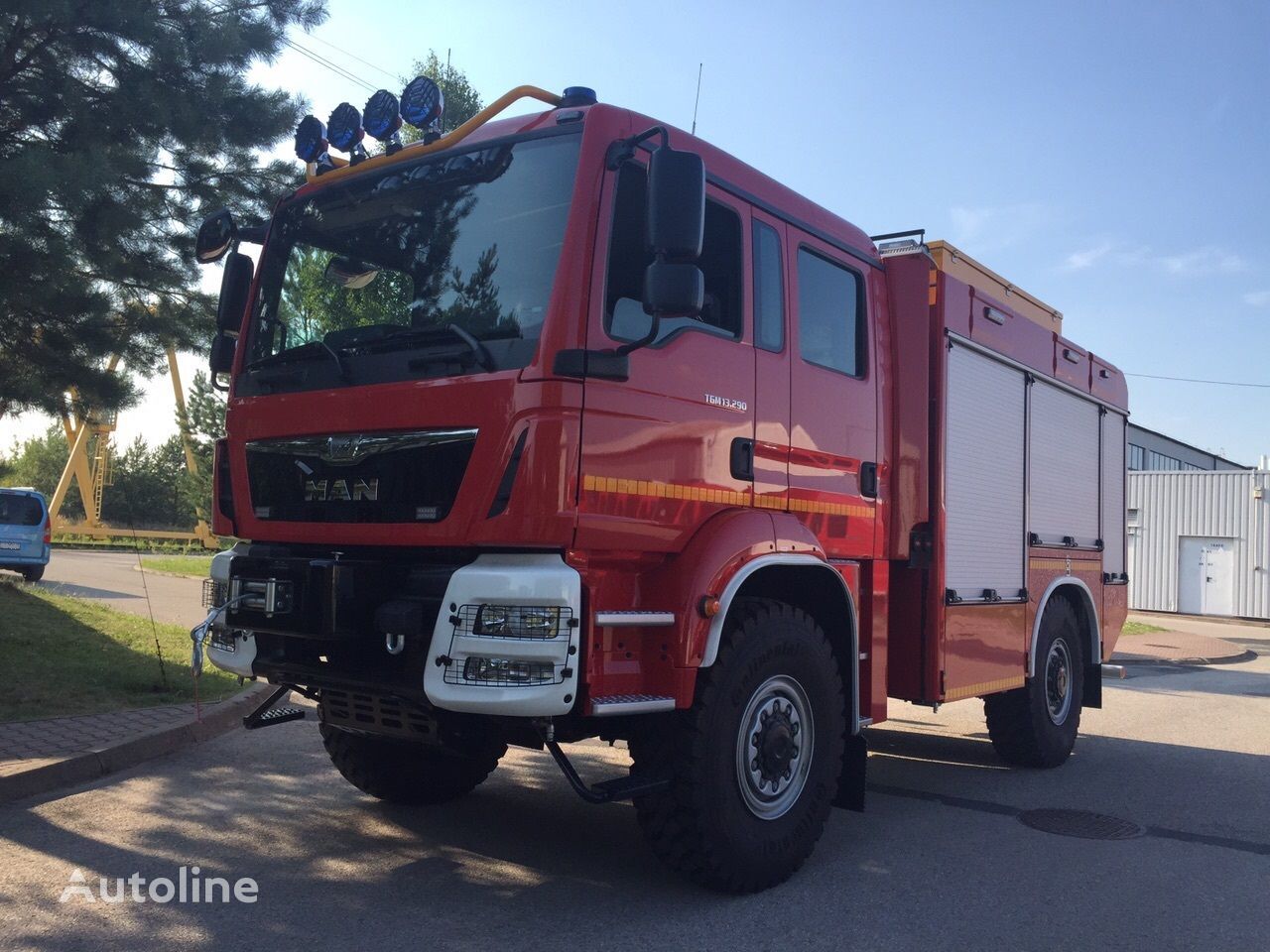 MAN TGM 13.290 Einzelbereifung 4x4 camión de bomberos nuevo