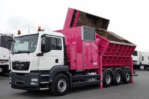 MAN TGS 35.480 / 8X4 / ASENIZACYJNY / ŁADOWARKA PRÓŻNIOWA / WUKO / M camión de vacío