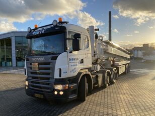 Scania  R470 6X2/4 ADR  Tanker with 3 chambers,For hazardous material  camión de vacío