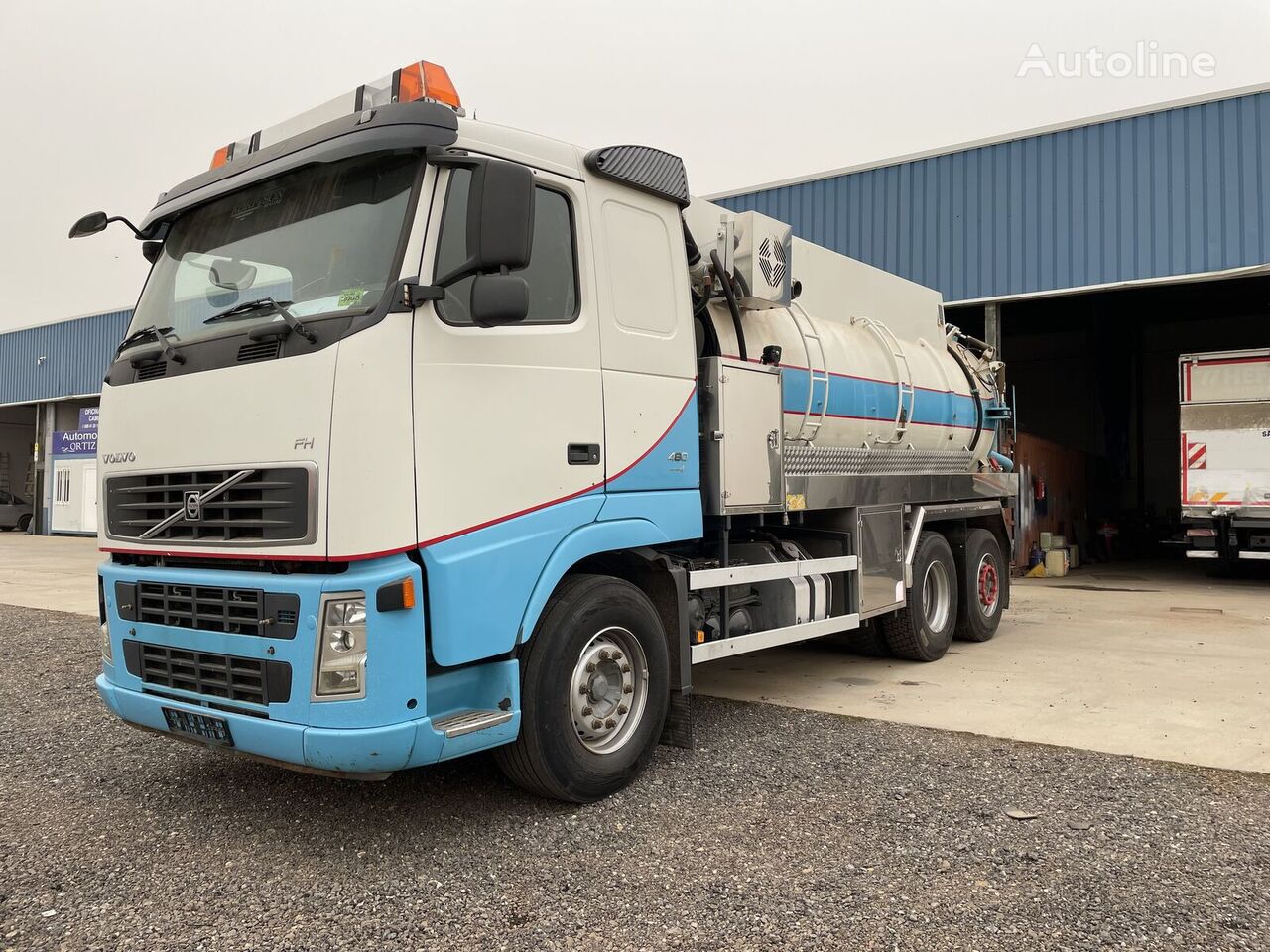 Volvo FH 480. 6x2. CAMION VACIO. desatrancos basculante camión de vacío