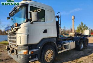 Scania R480 6x2 + HIAB MULTILIFT contenedor compactador