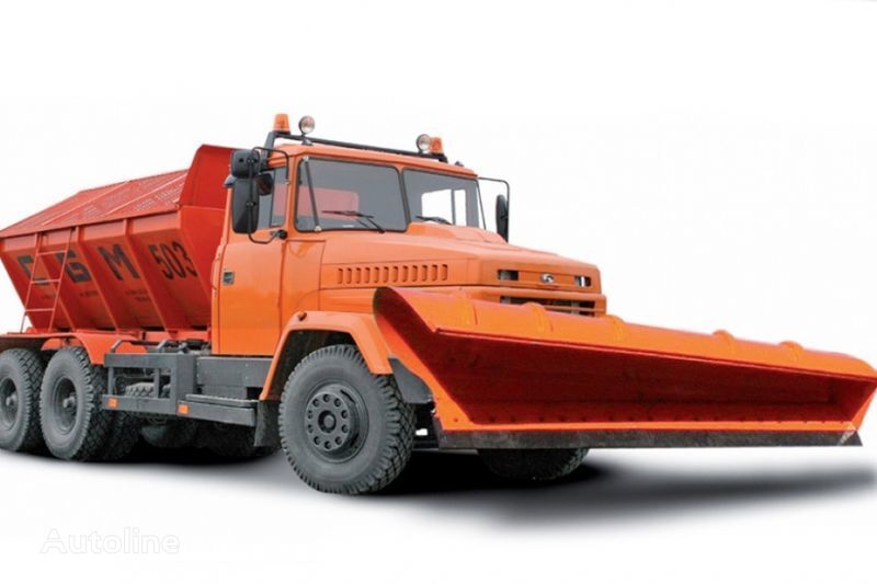 KrAZ 65055 MDKZ-30 esparcidor de arena nuevo