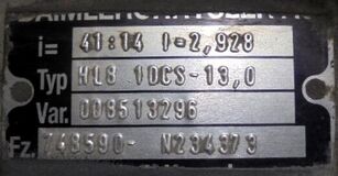 MERCEDES-BENZ HL8 14X41 diferencial para MERCEDES-BENZ 1840 tractora