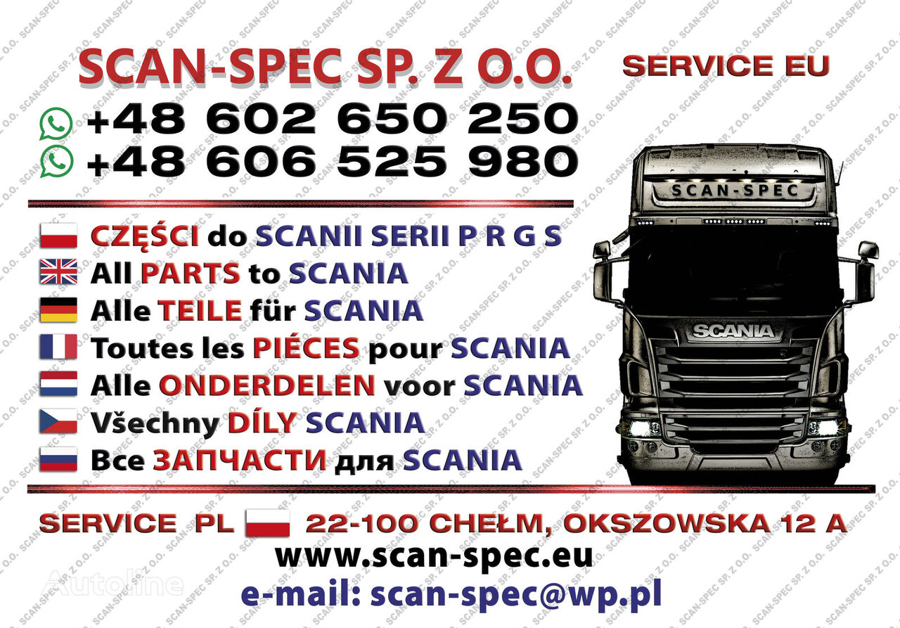 Scania RB 662 / R 660 eje trasero para Scania P R G 2004-2010 camión