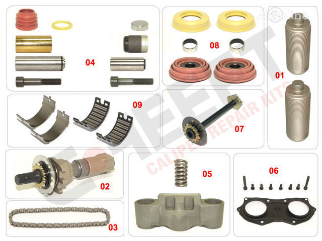 kit de reparación para VOLVO, IVECO.RVI.MB.SAF.BPW camión