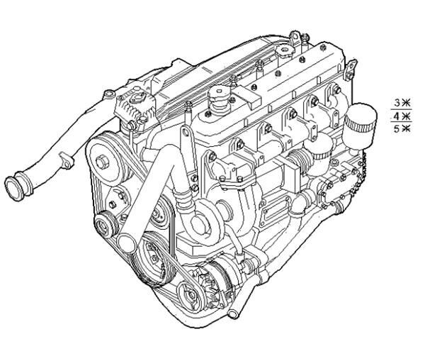 Motor Completo Iveco EuroCargo Chasis     (Typ 75 E 15) [5,9 Ltr 99432086 para IVECO EuroCargo Chasis (Typ 75 E 15) [5,9 Ltr. - 105 kW Diesel] camión