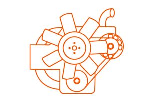 MITSUBISHI K3E Motor motor para MITSUBISHI minitractor