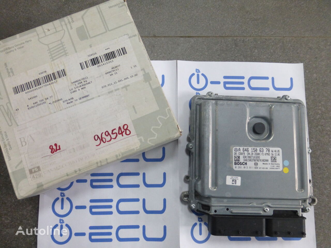 Bosch A6461506378 unidad de control para Mercedes-Benz camión