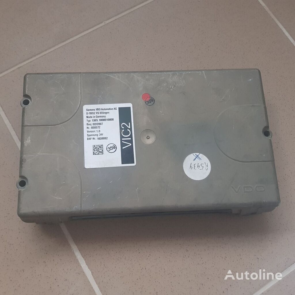 DAF 95XF EURO3, VIC2 electronic control unit 1639082 unidad de control para DAF 95XF tractora