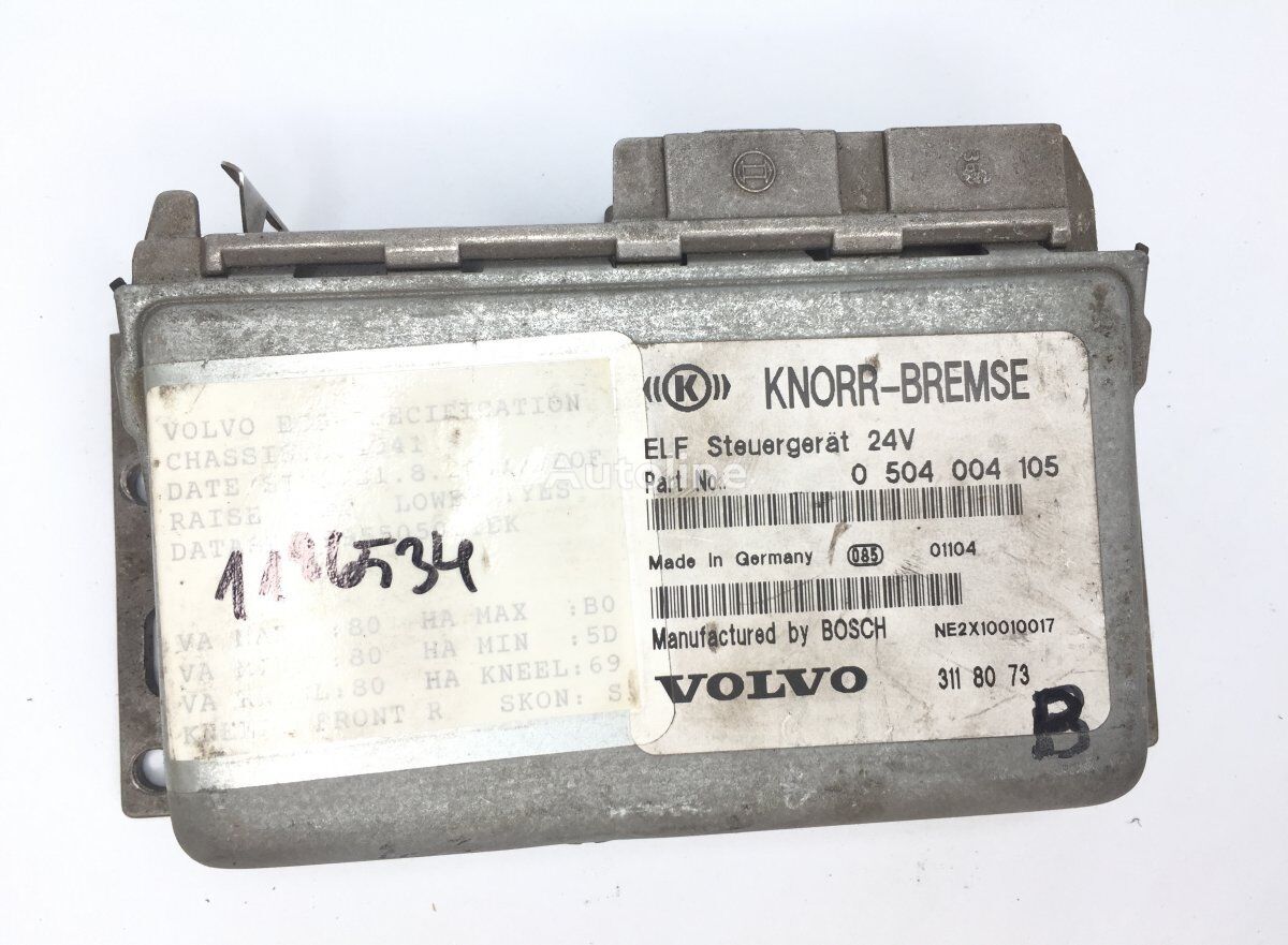 Knorr-Bremse B10M (01.78-12.03) 3118073 unidad de control para Volvo B6, B7, B9, B10, B12 bus (1978-2006) autobús