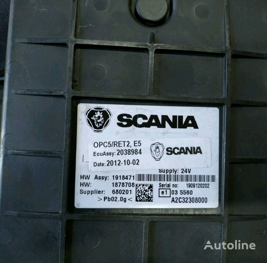 OPC5 / RET2 2038984 unidad de control para Scania tractora