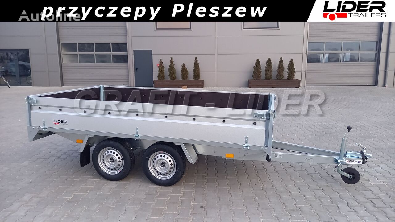 Niewiadów Universal small trailer NW-025 przyczepa 304x160x38cm, burty wyp remolque caja abierta nuevo