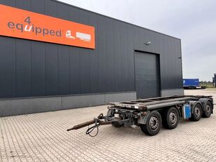 Vogelzang 4-assige aanhanger, 36 ton, 20FT, SAF+schijfremmen, liftas, NL-a remolque de contenedores