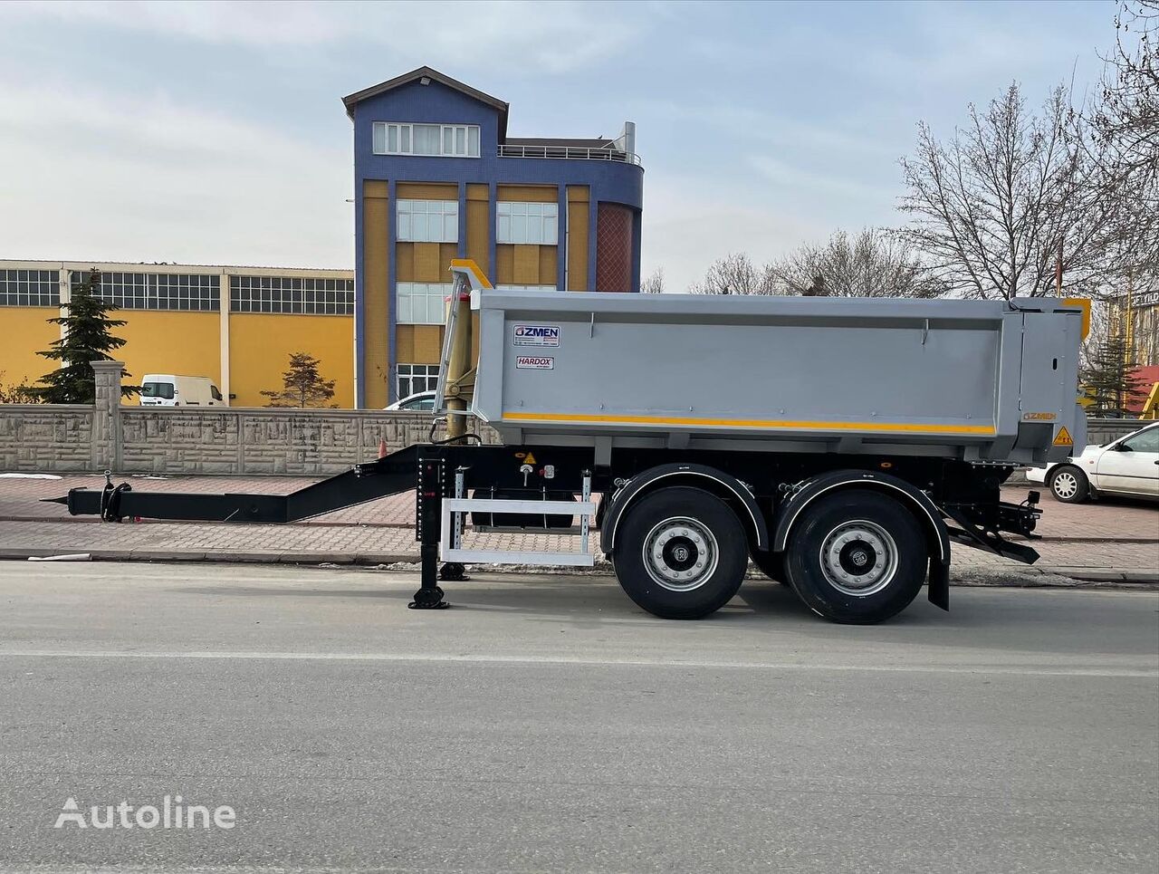 Özmen Damper Tipper Trailer Hardox remolque volquete nuevo