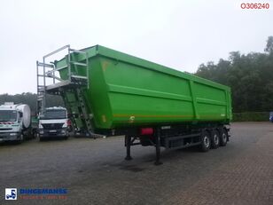 Schmitz Cargobull Tipper trailer steel 58 m3 + tarpaulin semirremolque caja abierta