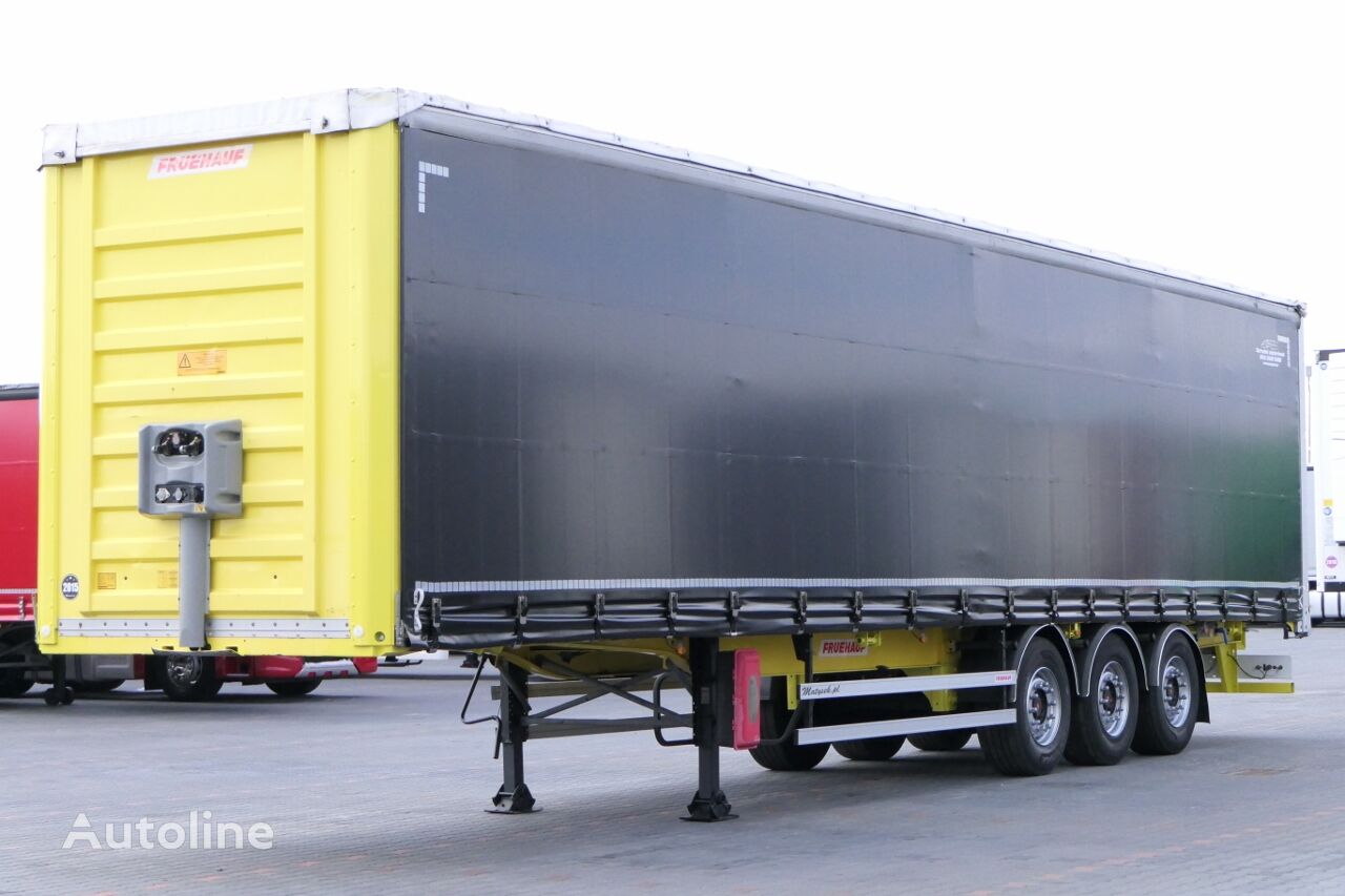 Fruehauf CURTAINSIDER / STANDARD / SAF / STRONG FLOOR /  semirremolque con lona corredera