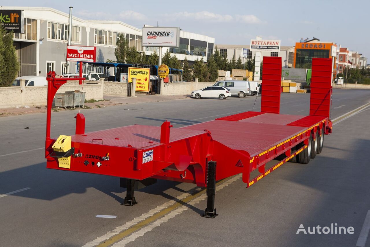 Özmen Damper 3 AXLE HEAVY DUTY LOWBED SEMI TRAILER  semirremolque de cama baja nuevo